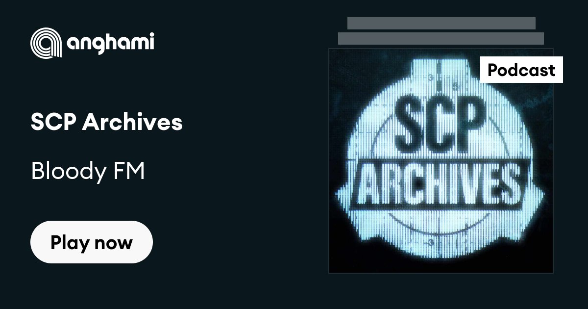 Listen to SCP Tapes podcast