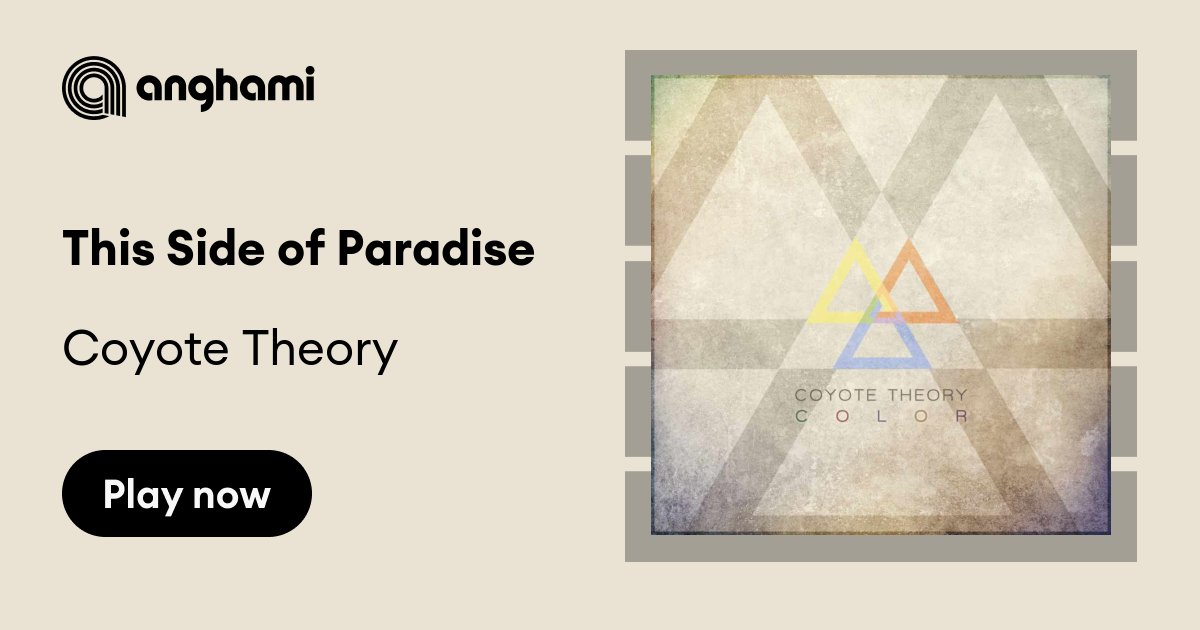 This Side Of Paradise - Coyote Theory, are you lonely…, #thissideo