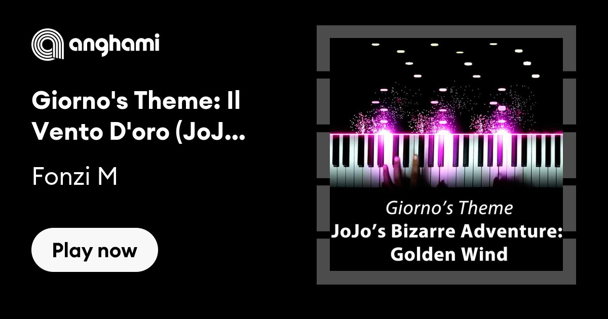JoJo Golden Wind New Main Theme or Giorno's theme Roblox ID