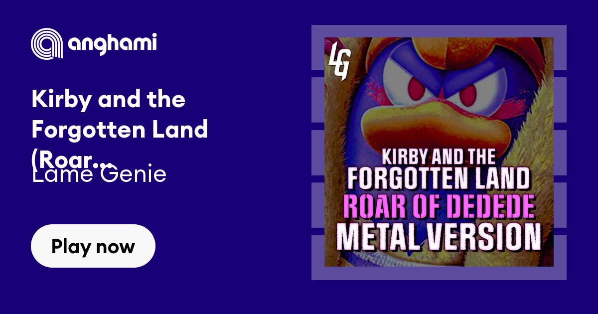 Kirby and the Forgotten Land: The Metal Album