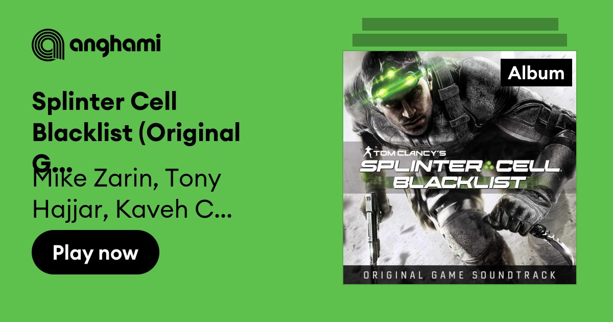 Mike Zarin - Splinter Cell Blacklist (Original Game Soundtrack