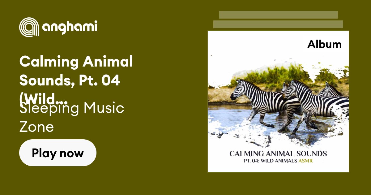 Calming Animal Sounds, Pt. 04 (Wild Animals ASMR, Calm Jungle at Night,  Natural Sounds of Village Animals, Savanna Nightlife, Wellness Spa &  Trouble Sleeping Music, Mind Relaxation ASMR) by Sleeping Music Zone |