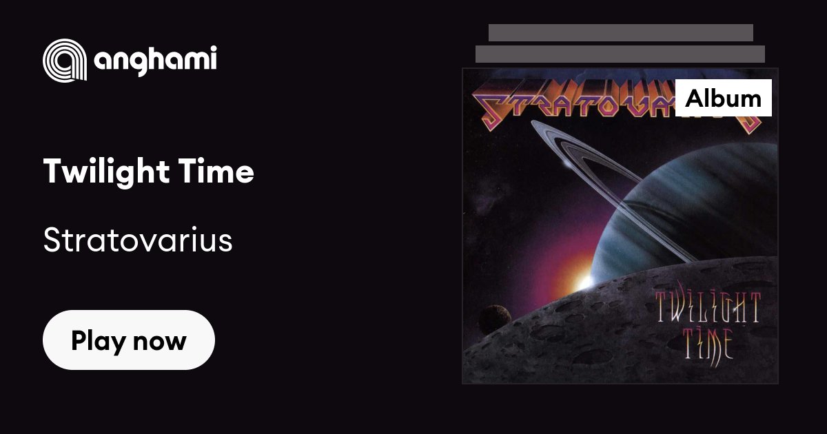 The Hands of Time — Stratovarius