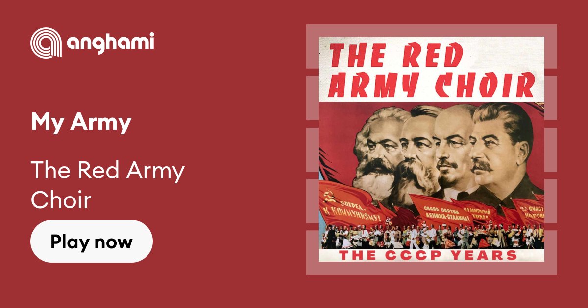 deltager Har lært kæmpe stor The Red Army Choir - My Army | Play on Anghami