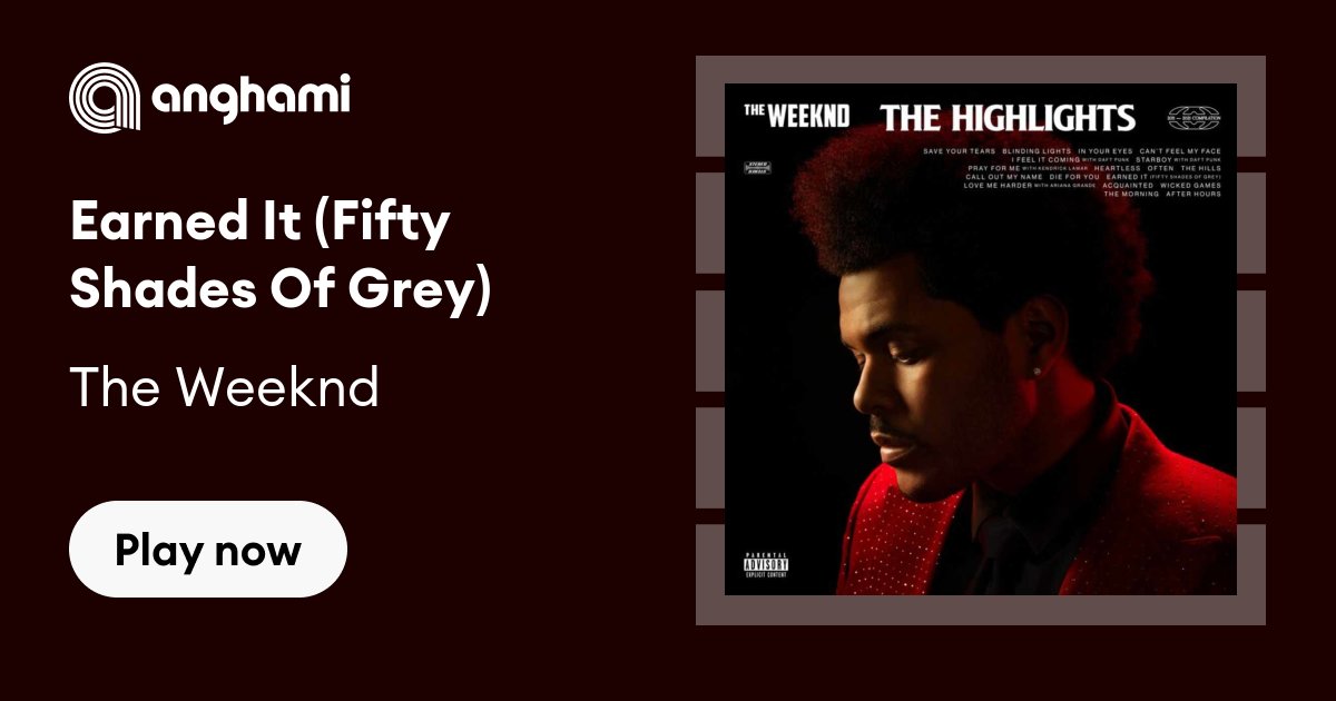 The Weeknd - Earned It (Fifty Shades Of Grey) (From The Fifty